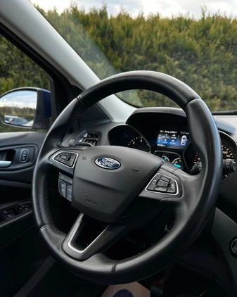 Ford Kuga cena 58000 przebieg: 191000, rok produkcji 2016 z Poręba małe 352